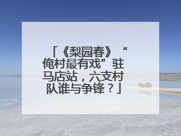 《梨园春》“俺村最有戏”驻马店站，六支村队谁与争锋？