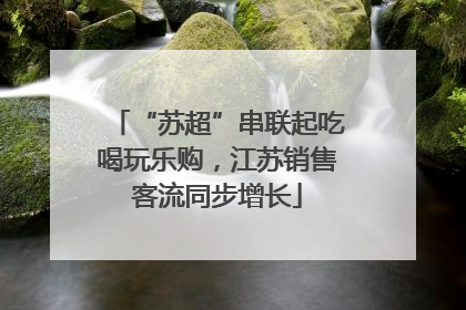 “苏超”串联起吃喝玩乐购，江苏销售客流同步增长