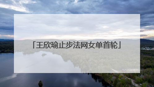 王欣瑜止步法网女单首轮