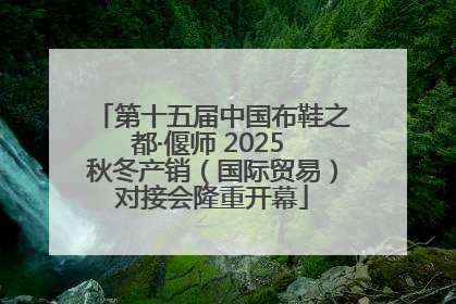 第十五届中国布鞋之都·偃师 2025 秋冬产销（国际贸易）对接会隆重开幕