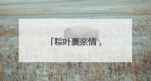 粽叶裹亲情，工地飘粽香