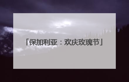 保加利亚：欢庆玫瑰节