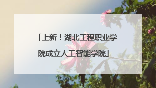 上新！湖北工程职业学院成立人工智能学院