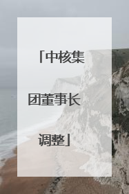 中核集团董事长调整