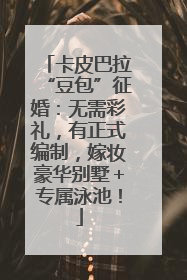卡皮巴拉“豆包”征婚：无需彩礼，有正式编制，嫁妆豪华别墅＋专属泳池！