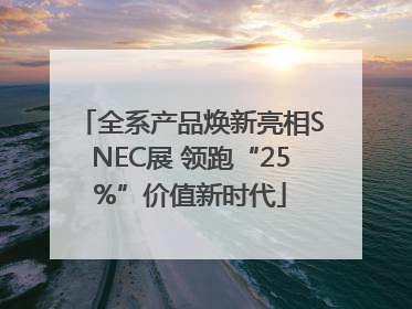 全系产品焕新亮相SNEC展 领跑“25%”价值新时代
