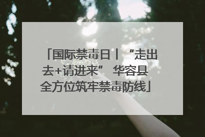 国际禁毒日丨“走出去+请进来” 华容县全方位筑牢禁毒防线