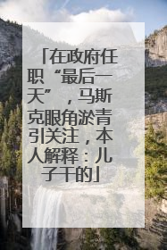 在政府任职“最后一天”，马斯克眼角淤青引关注，本人解释：儿子干的