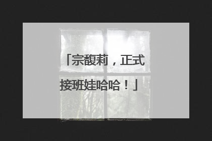 宗馥莉，正式接班娃哈哈！
