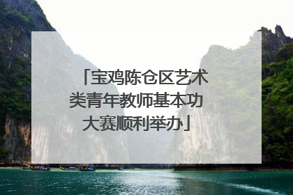 宝鸡陈仓区艺术类青年教师基本功大赛顺利举办