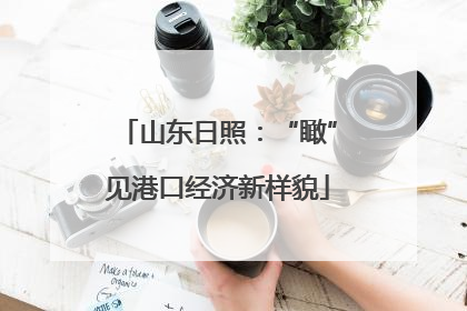 山东日照：“瞰”见港口经济新样貌