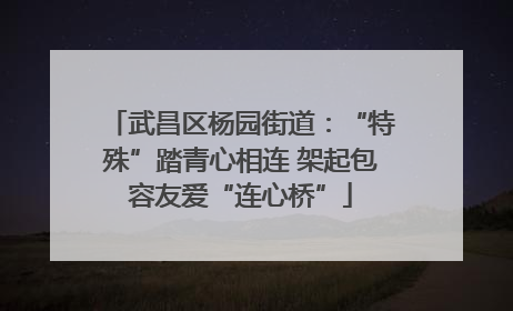 武昌区杨园街道：“特殊”踏青心相连 架起包容友爱“连心桥”