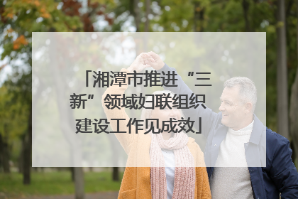 湘潭市推进“三新”领域妇联组织建设工作见成效