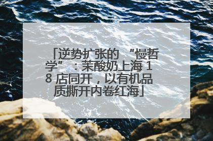逆势扩张的 “慢哲学”：茉酸奶上海 18 店同开，以有机品质撕开内卷红海