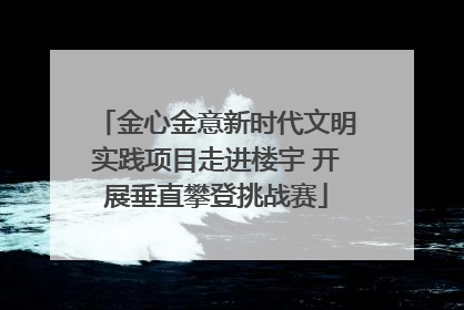 金心金意新时代文明实践项目走进楼宇 开展垂直攀登挑战赛