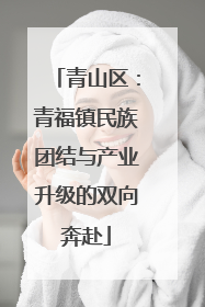 青山区：青福镇民族团结与产业升级的双向奔赴