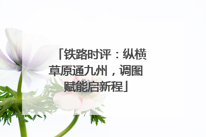 铁路时评：纵横草原通九州，调图赋能启新程