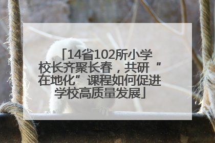 14省102所小学校长齐聚长春，共研“在地化”课程如何促进学校高质量发展