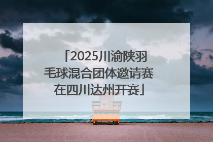 2025川渝陕羽毛球混合团体邀请赛在四川达州开赛