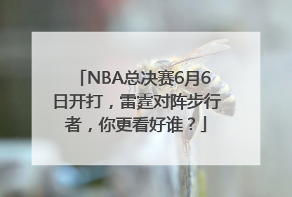 NBA总决赛6月6日开打，雷霆对阵步行者，你更看好谁？